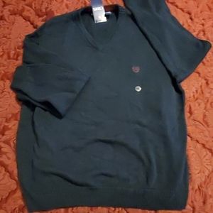 Chaps XXL VNeck Navy Sweater‎